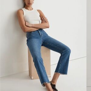 Madewell Women's Mid Rise Kick Out Jeans Size 30